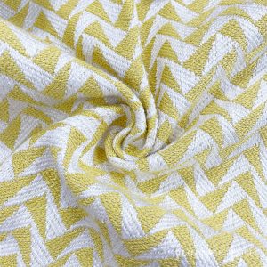 60%P 40%V 640GSM Geometric check yarn dyed heavy weight upholstery fabric