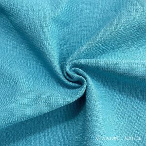 280GSM Bamboo joint faux Linen plain sofa fabric