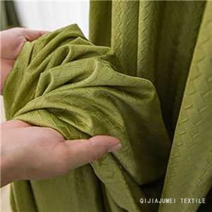 380GSM Embossed holland diamond pattern home curtain fabric