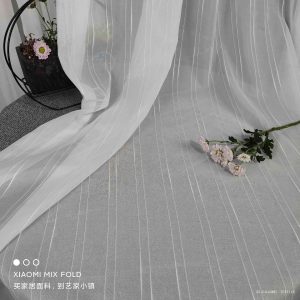 66GSM Voile window panel chiffon drape