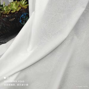 90GSM Ivory Stocklot chiffon sheer ceiling drapes