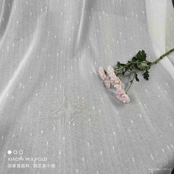 65GSM Light weight solid tulle sheer fabric